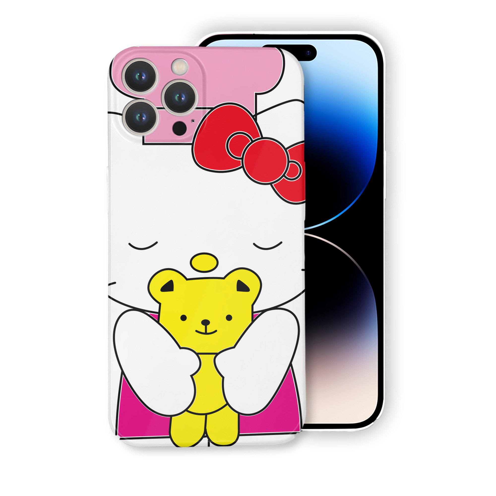 （画像用） Hello Kitty ハローキティ 【iPhone 14シリーズ対応】ハードケース